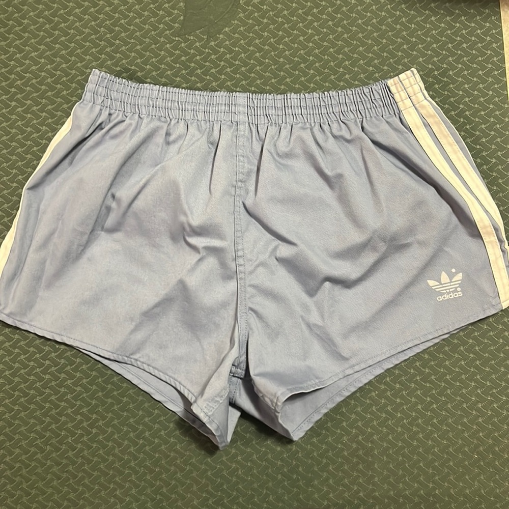 Cute Light blue adidas track shorts